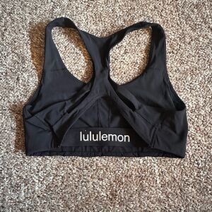 lululemon Black Racerback Sports Bra